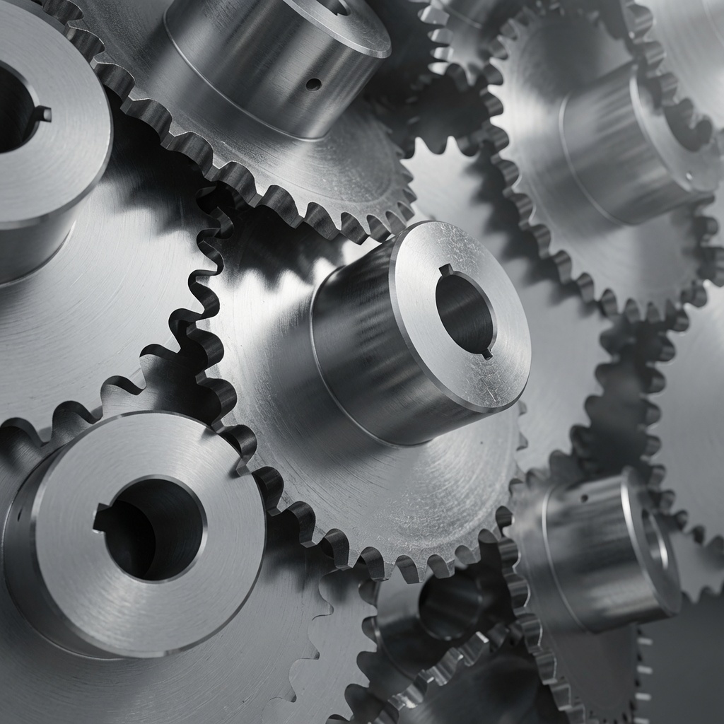 Precision sprocket with high tooth count reducing chordal action